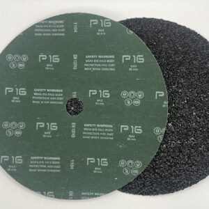 No. 16 grit – 7” flat sanding disc
