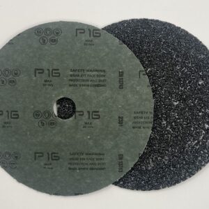 No. 16 grit – 9” flat sanding disc