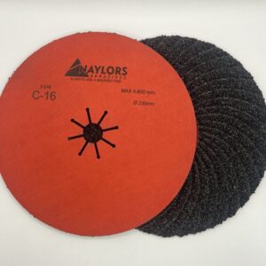 No. 16 grit – 9” hard sanding disc
