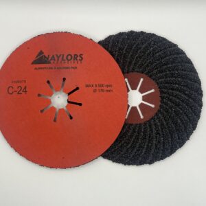 No. 24 grit – 7 hard sanding disc
