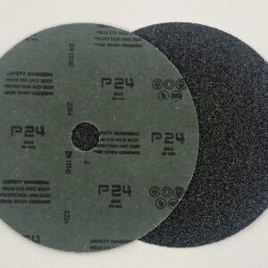 No. 24 grit – 9 flat sanding disc