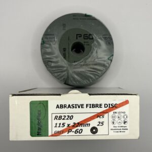 No. 60 grit – 4 1/2” flat sanding disc