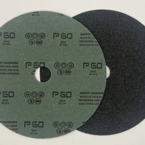 No. 60 grit – 9” flat sanding disc