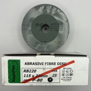 No. 80 grit – 4 1/2” flat sanding disc