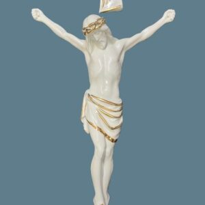 No. 9 – Figure of Our Lord 20” x 15” – gilt and glazed