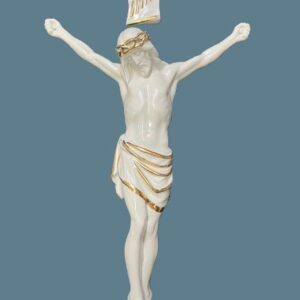 No. 11 – Figure of Our Lord 25” x 21” – gilt and glazed