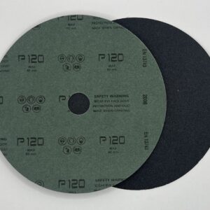 No. 120 grit – 7” flat sanding disc