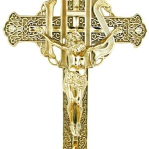 12” E/B Filigree Plastic Crucifix