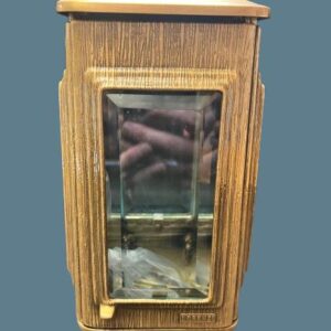10” Bronze Ribbed Battery Lamp