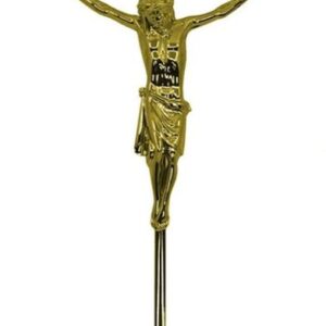 16” E/B Slimline Metal Crucifix
