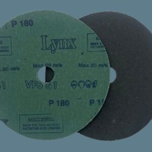 No. 180 grit – 7” flat sanding disc
