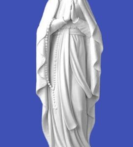 20” Lourdes – white