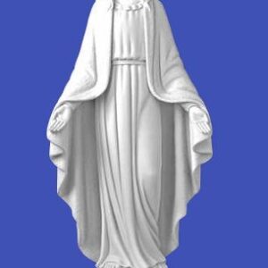 21” Our Lady - white