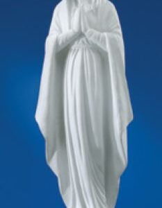 19” Lourdes – white