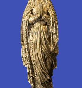 24” Lourdes - bronze
