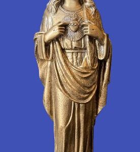 27” Sacred Heart – bronze