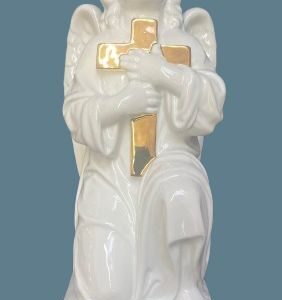 No. 311 - 12” Angel looking up – gilt and glazed