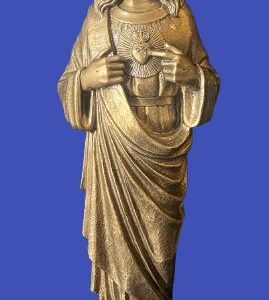 32” Sacred Heart – bronze