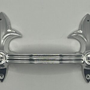 Set of 5” Fleur nickel handles