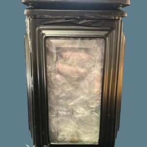 9"" Black Battery Lamp