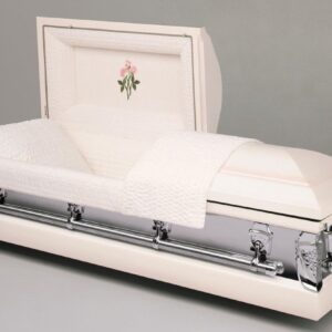 Carnation Mist Steet Casket