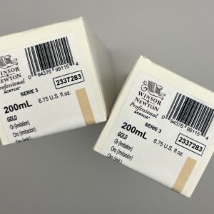 200ml Tube of Gold Paint