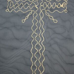 Coffin Veils – Gold Cross