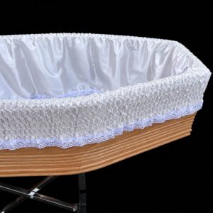 H.20 champagne coffin drapery