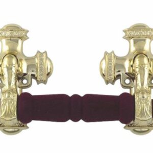 Pair of E/B No.4 Burgundy handles