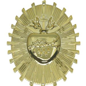 E/B Sacred Heart Ornament - Plain