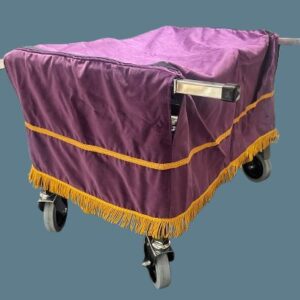 Twigg Four Square Coffin Trolley Cover – Purple